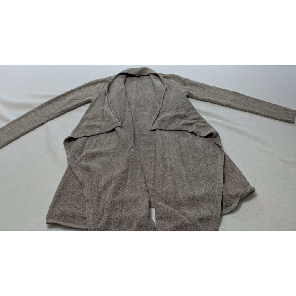 Barefoot‎ Dreams CozyChic Lite Open Front Cardigan Gray Small Medium